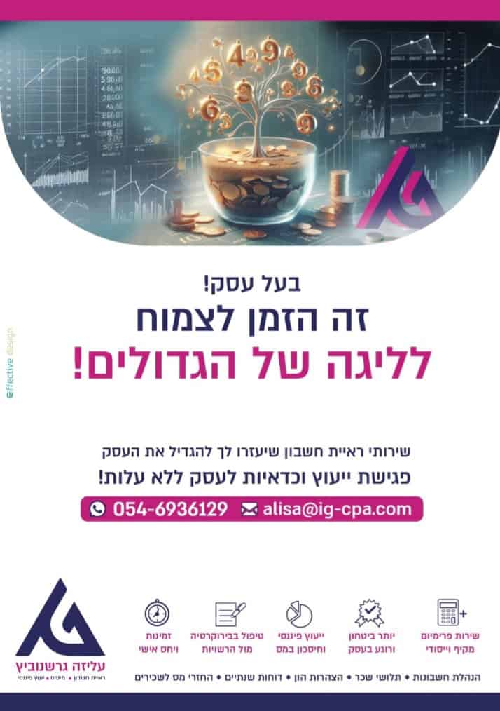 עליזה גרשנוביץ – רואת חשבון