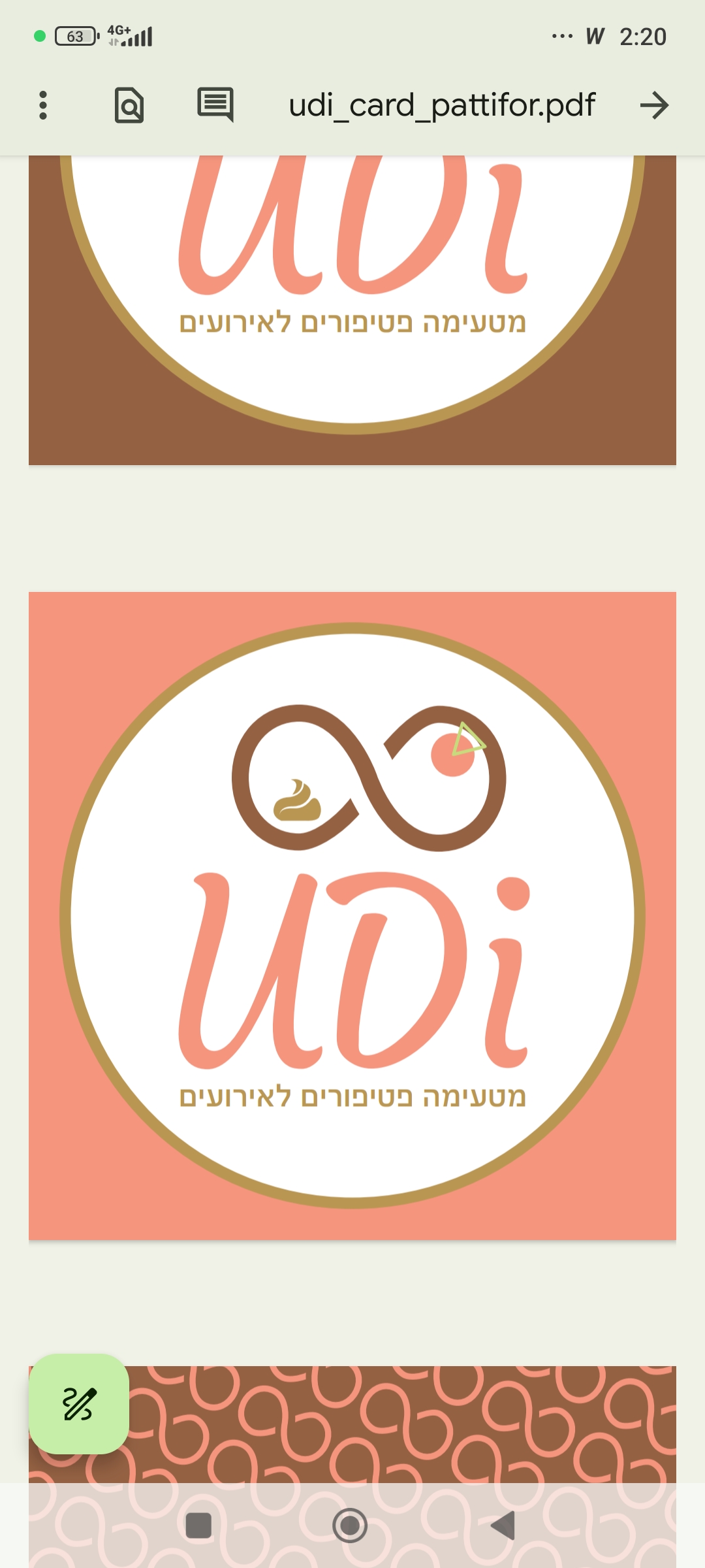 אודי כהן קונדיטורית